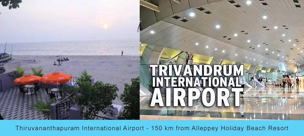 ** Hotel Alleppey Holiday Beach Resort Alappuzha India