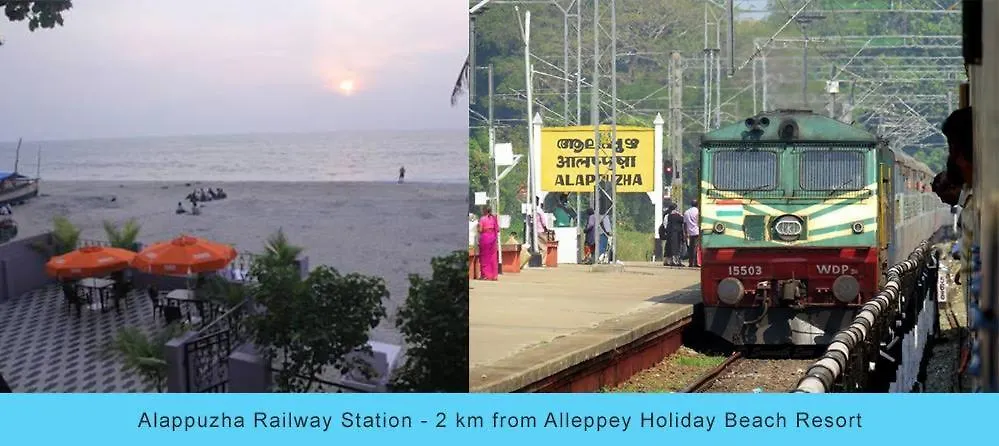 Hotel Alleppey Holiday Beach Resort Alappuzha