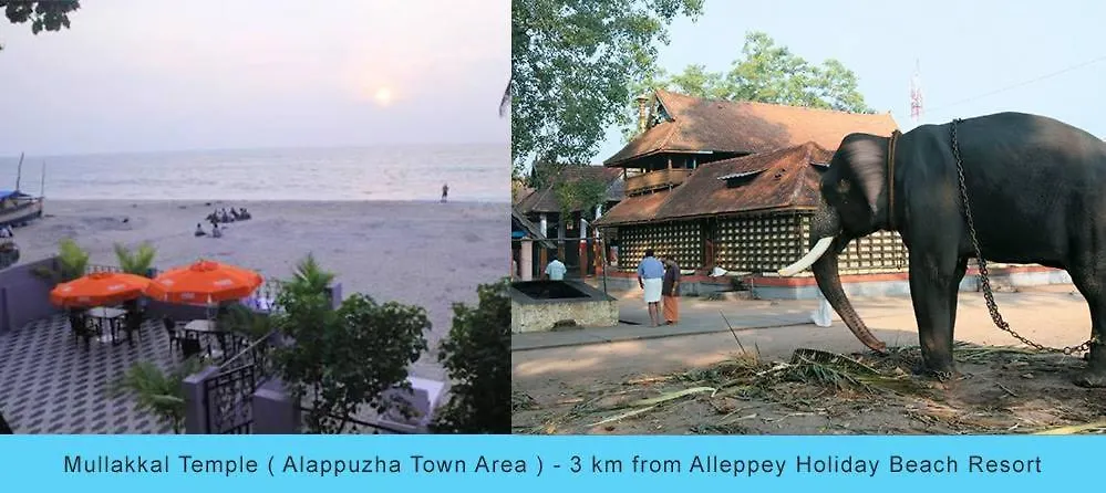 Hotel Alleppey Holiday Beach Resort Alappuzha